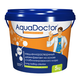 Дезинфектант для бассейна на основе хлора длительного действия AquaDoctor C-90T