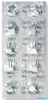 Реагентные таблетки DPD№1 (для измерения свободного Cl)